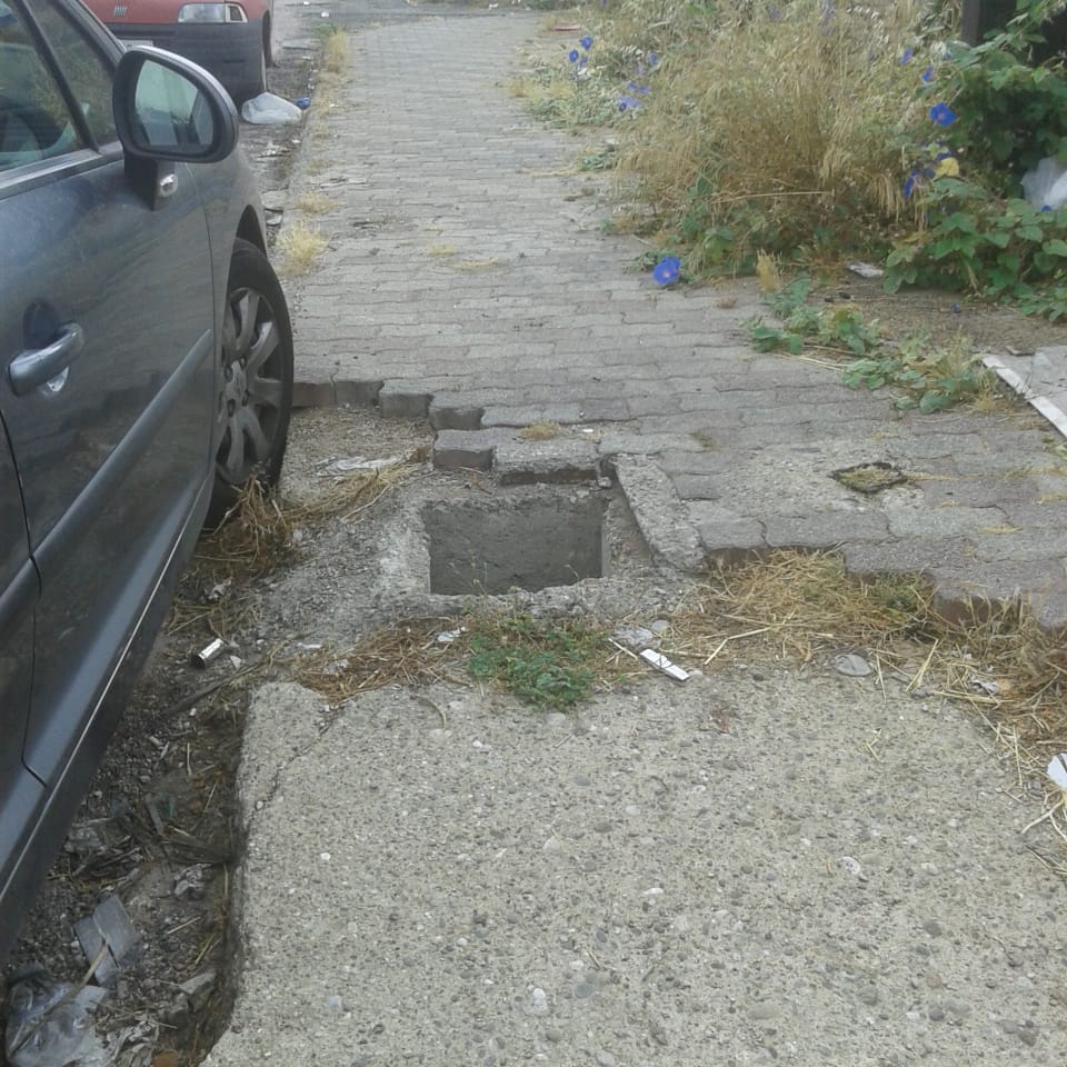 Tombino-killer in prossimità del mercato rionale di Giostra