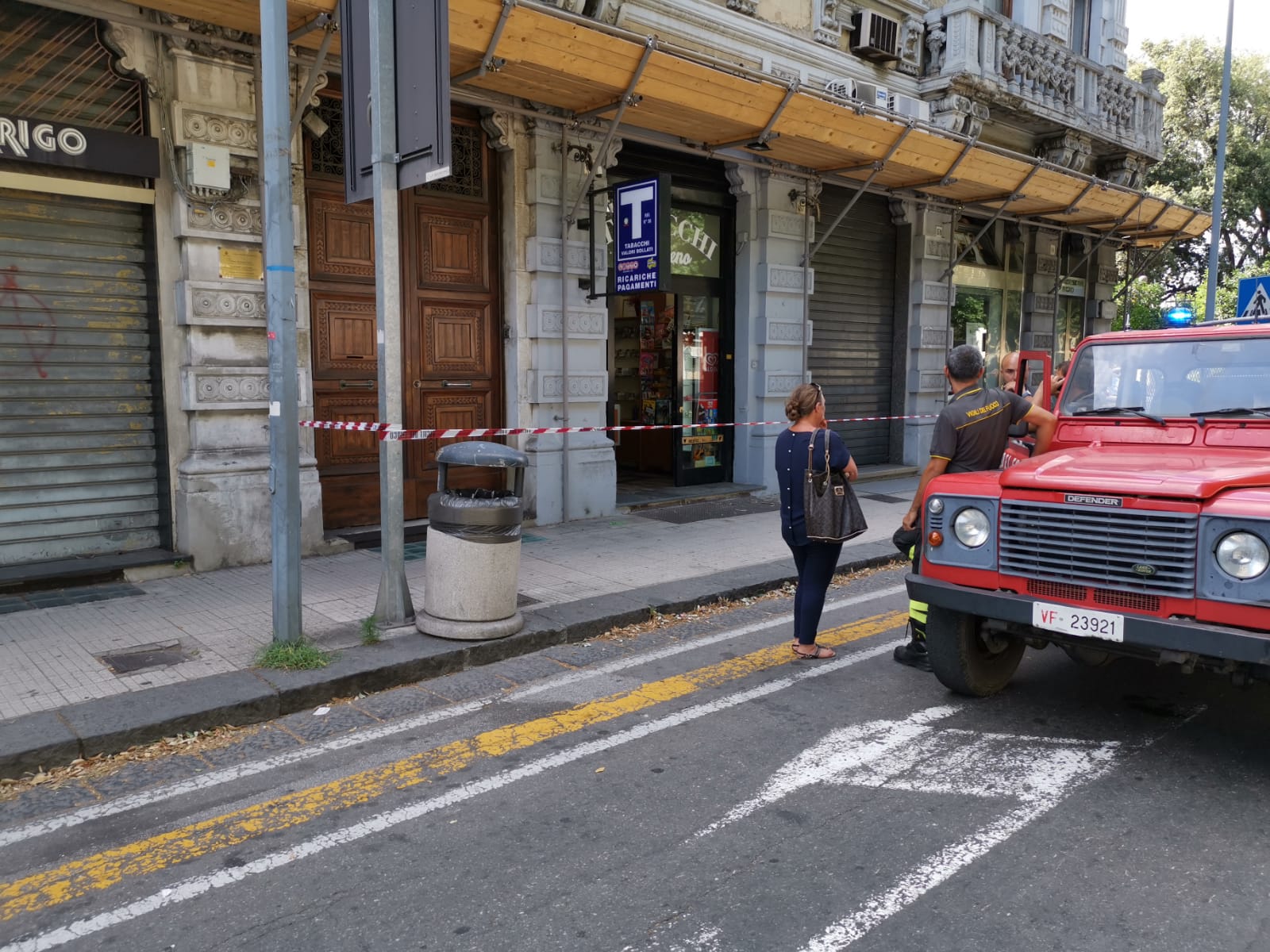 Il centro storico cade a pezzi