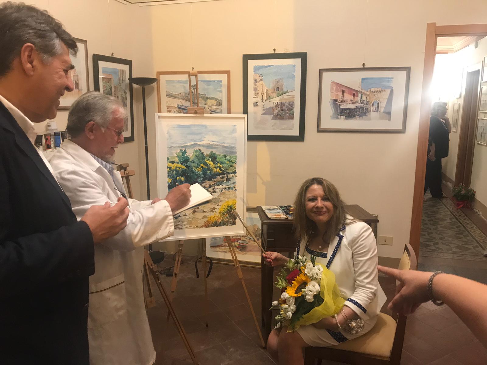 "Albatro" di Simona Lo Iacono e Archeoclub in… volo a Sant'Alessio e Gallodoro