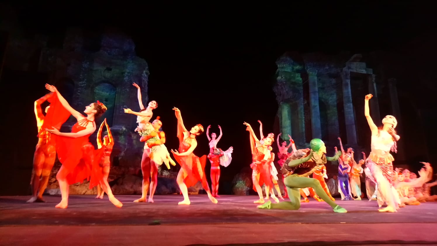 "Song of the Mermaid", balletto da favola al Teatro Antico
