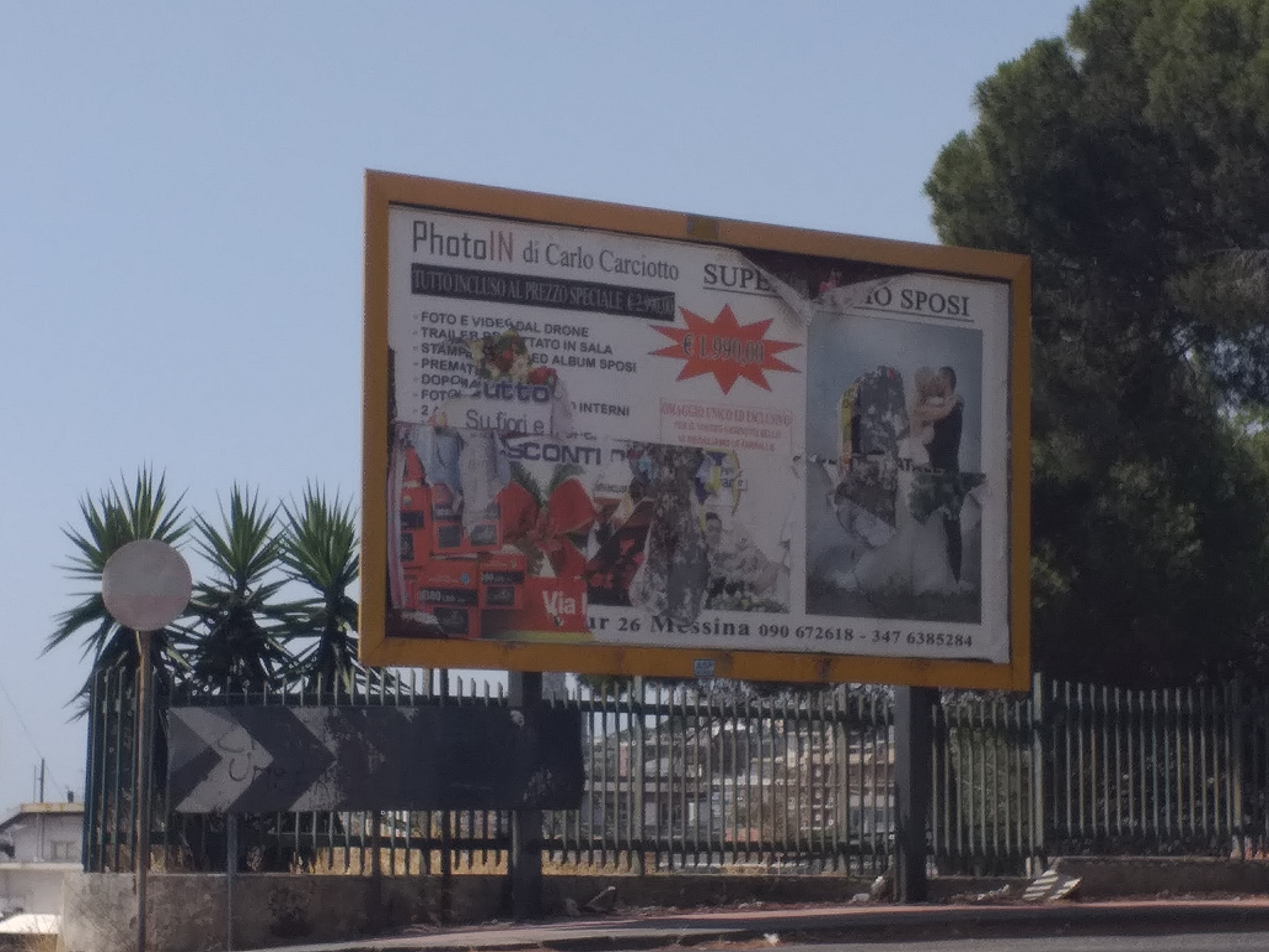 Pannelli pubblicitari pericolanti, Laimo accende i riflettori