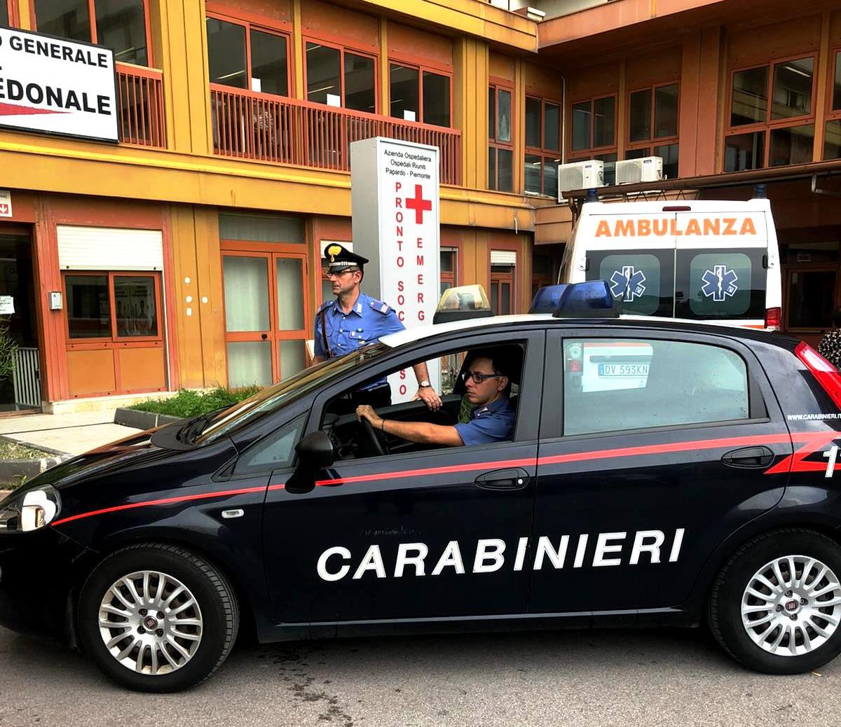 Botte alla compagna incinta di 8 mesi, arrestato dai carabinieri