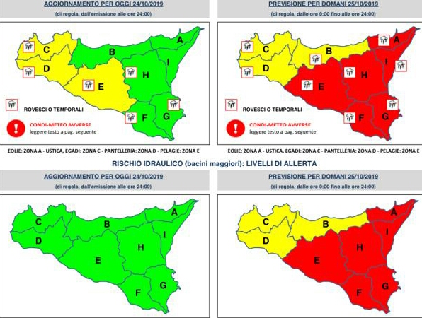Maltempo, allerta rossa: scuole chiuse a Messina e in provincia
