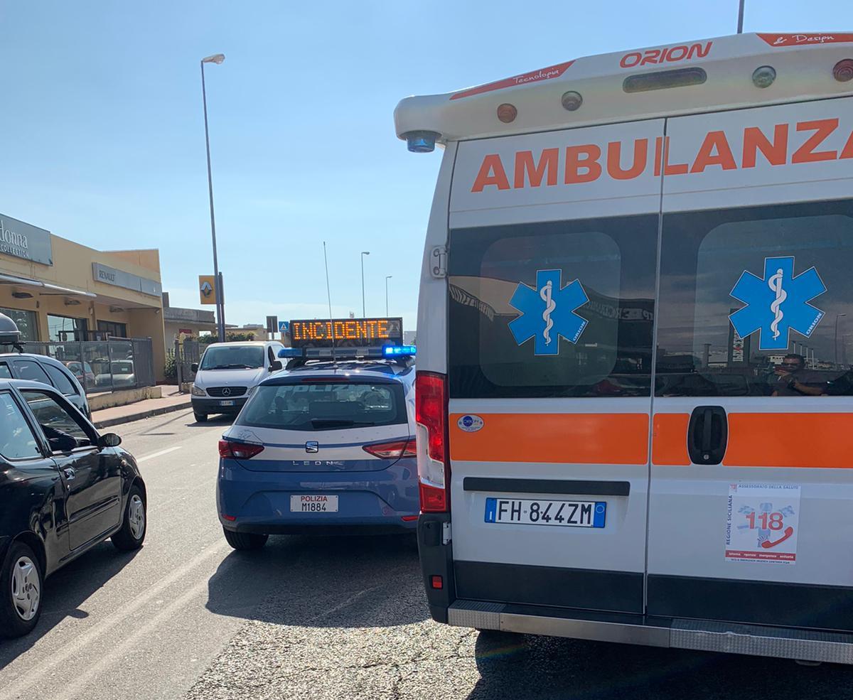 Incidente sulla Ss 114: una ragazza e una bambina finiscono in ospedale