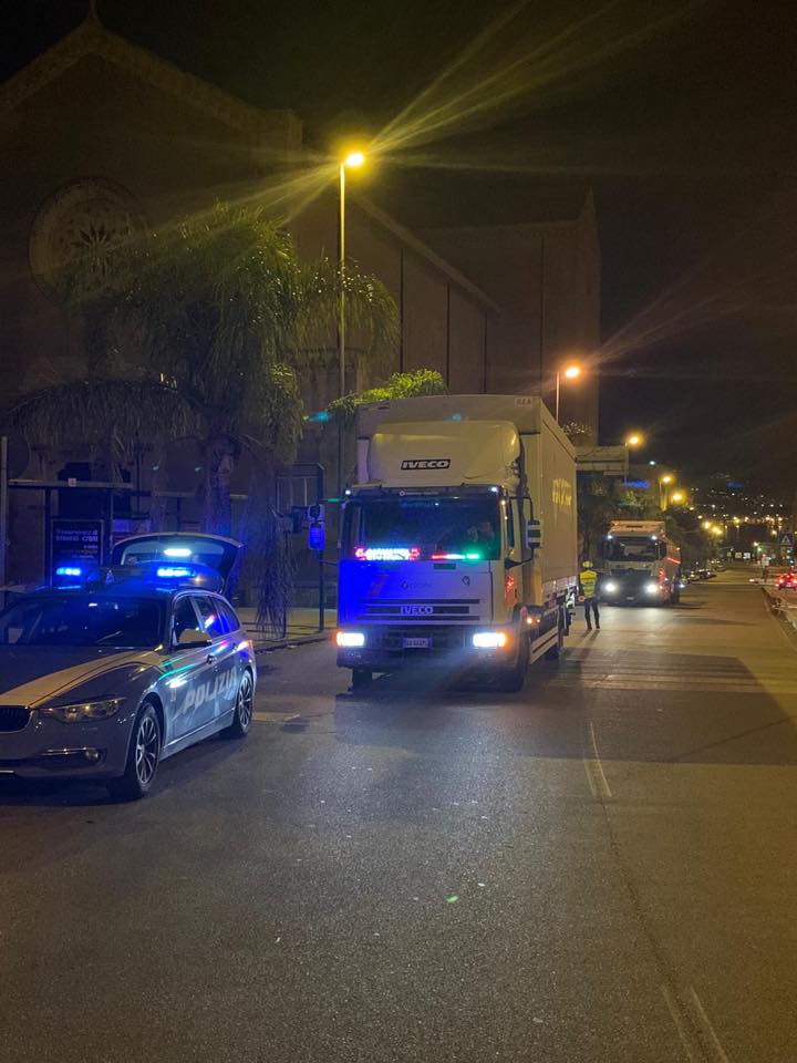 Viale Boccetta, limitazioni viarie nella carreggiata nord