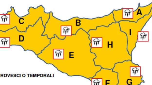Ciclone in arrivo, allerta arancione a Messina