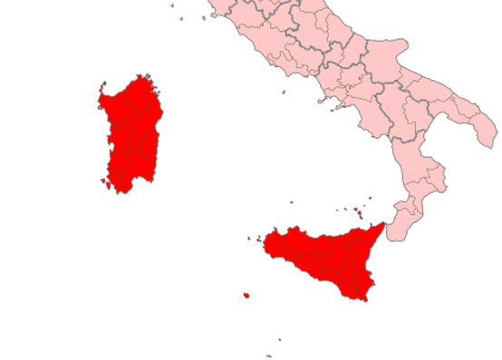 Sicilia e Sardegna siglano documento comune: "Lo Stato contenga costi dell’insularità"