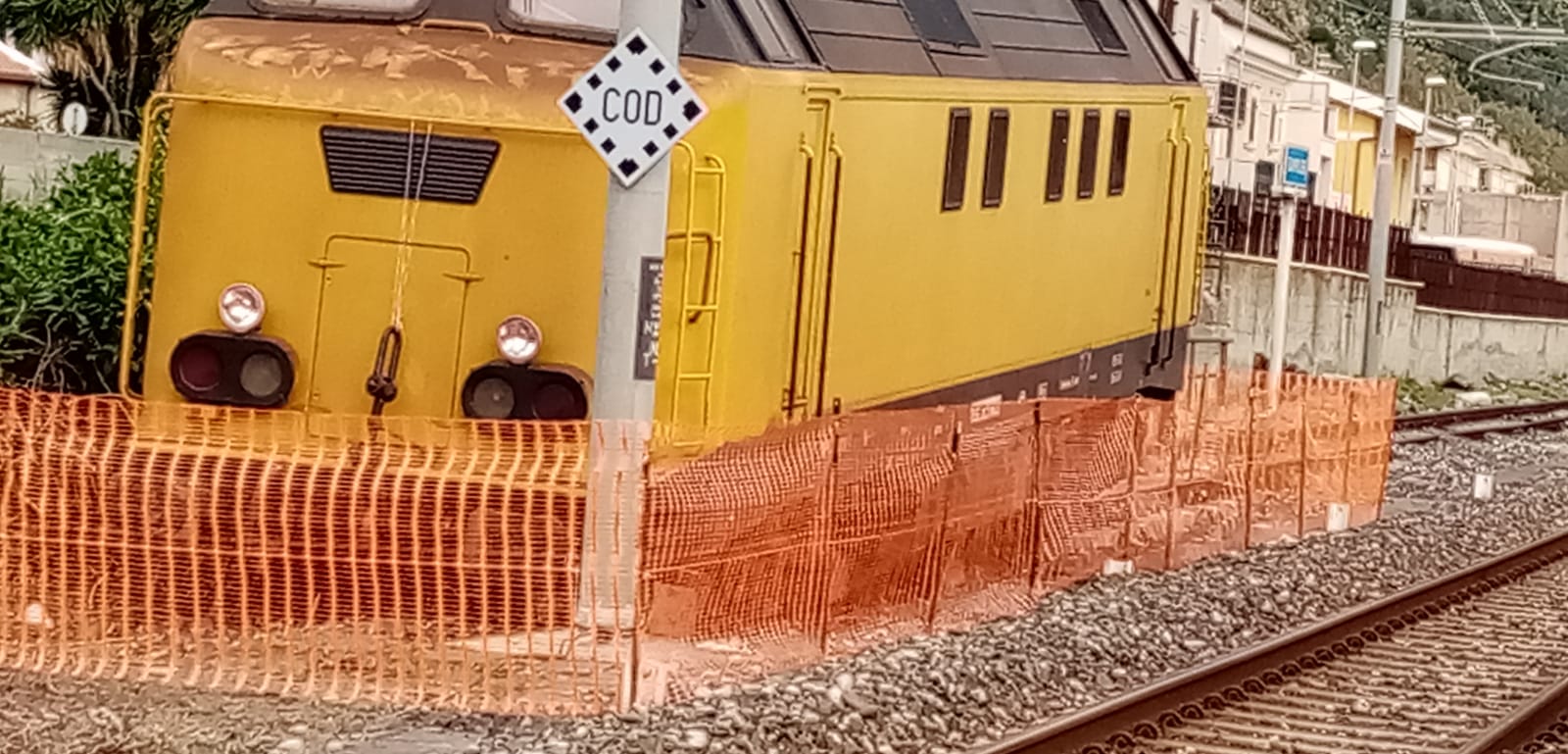 Giampilieri: locomotore recintato dopo l'ennesimo sopralluogo