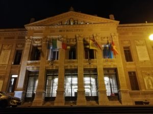 Sventolano nuovi vessilli a Palazzo Zanca