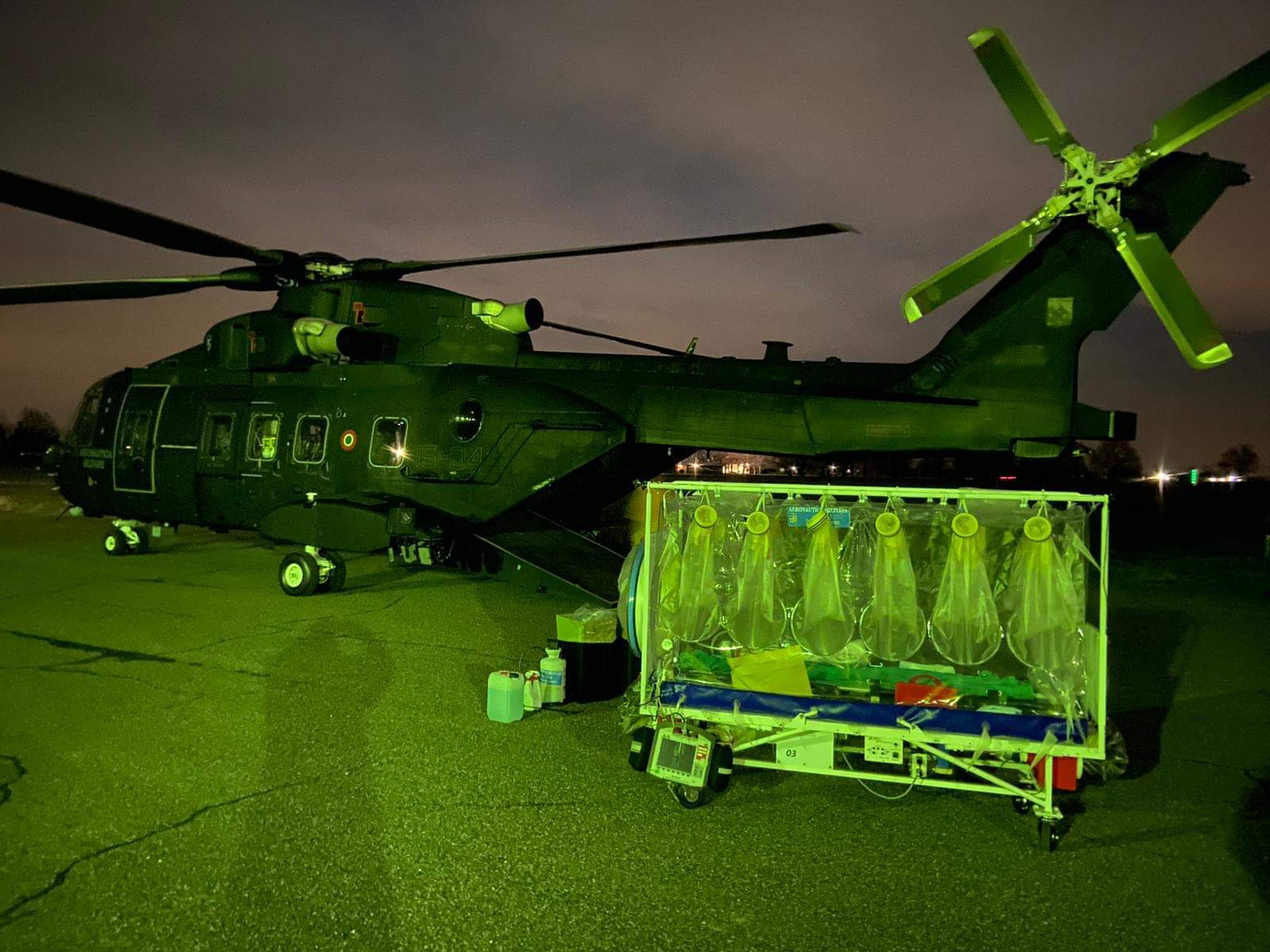 Coronavirus, contagiato di Salina trasportato al Policlinico