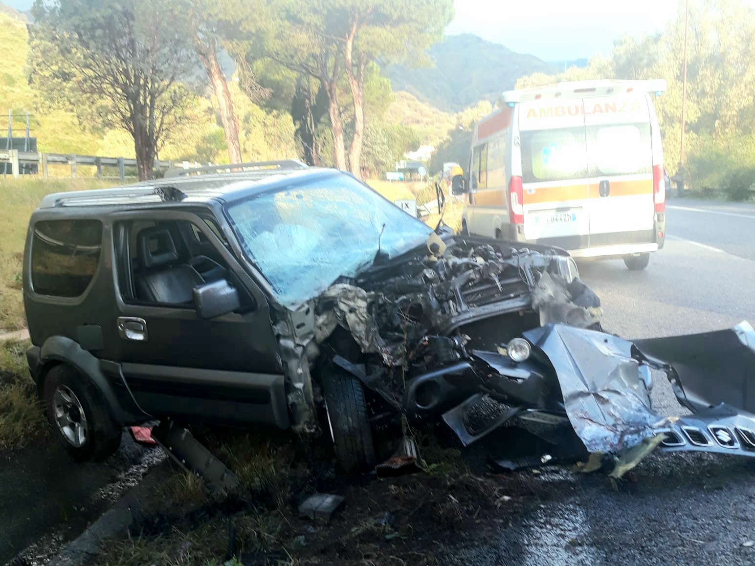 Incidente autonomo in Tangenziale, grave donna