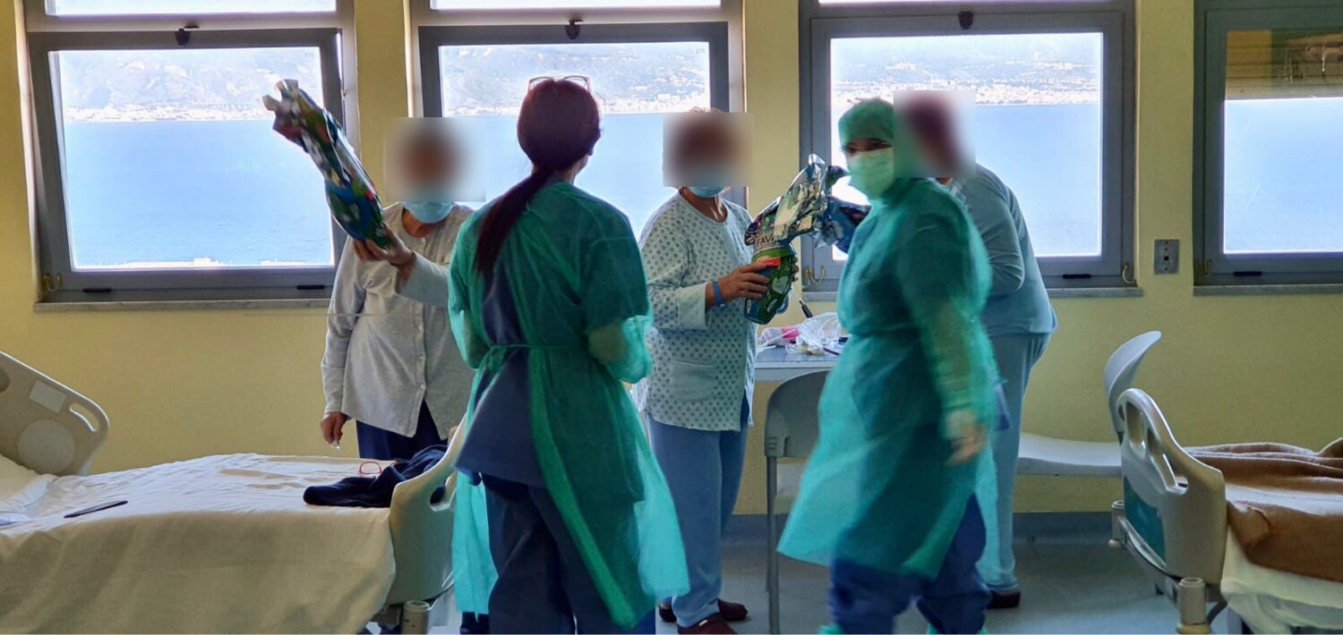 Donate uova di Pasqua a pazienti e personale Covid del Policlinico