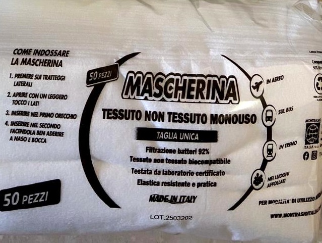 Sei milioni di mascherine distribuite in Sicilia