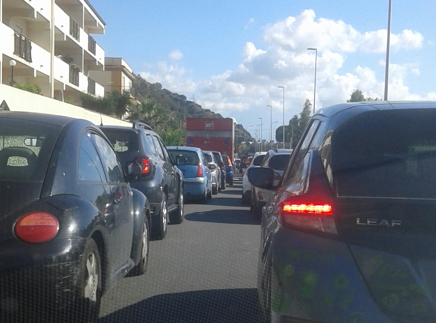 Svincolo chiuso, paralizzata la Ss 114