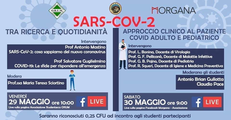 Covid, un successo i webinar di "Orum" e "Morgana"