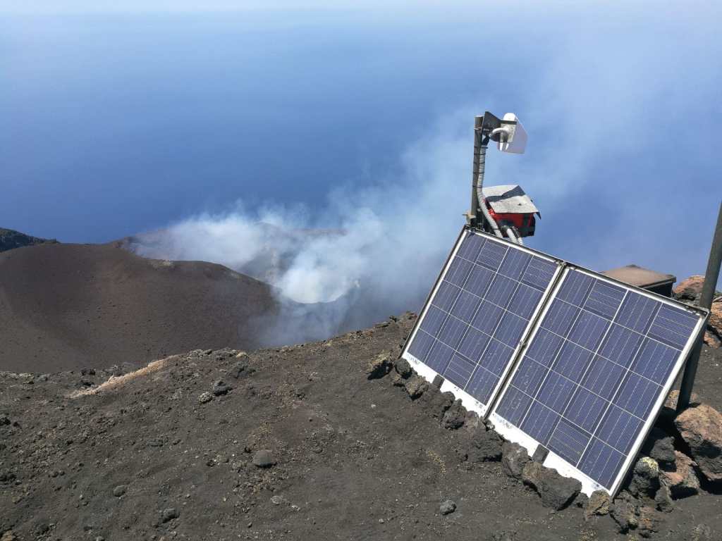 Forte esplosione sullo Stromboli