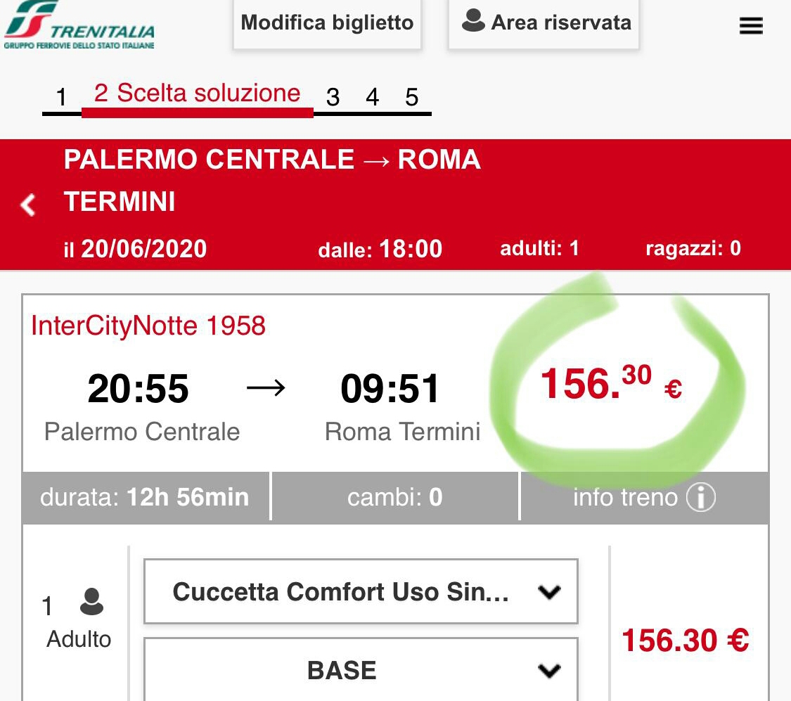 Tornano i treni notte, biglietti salati per colpa del Covid