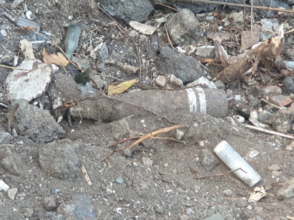 Bomba della Seconda guerra rinvenuta a Scaletta