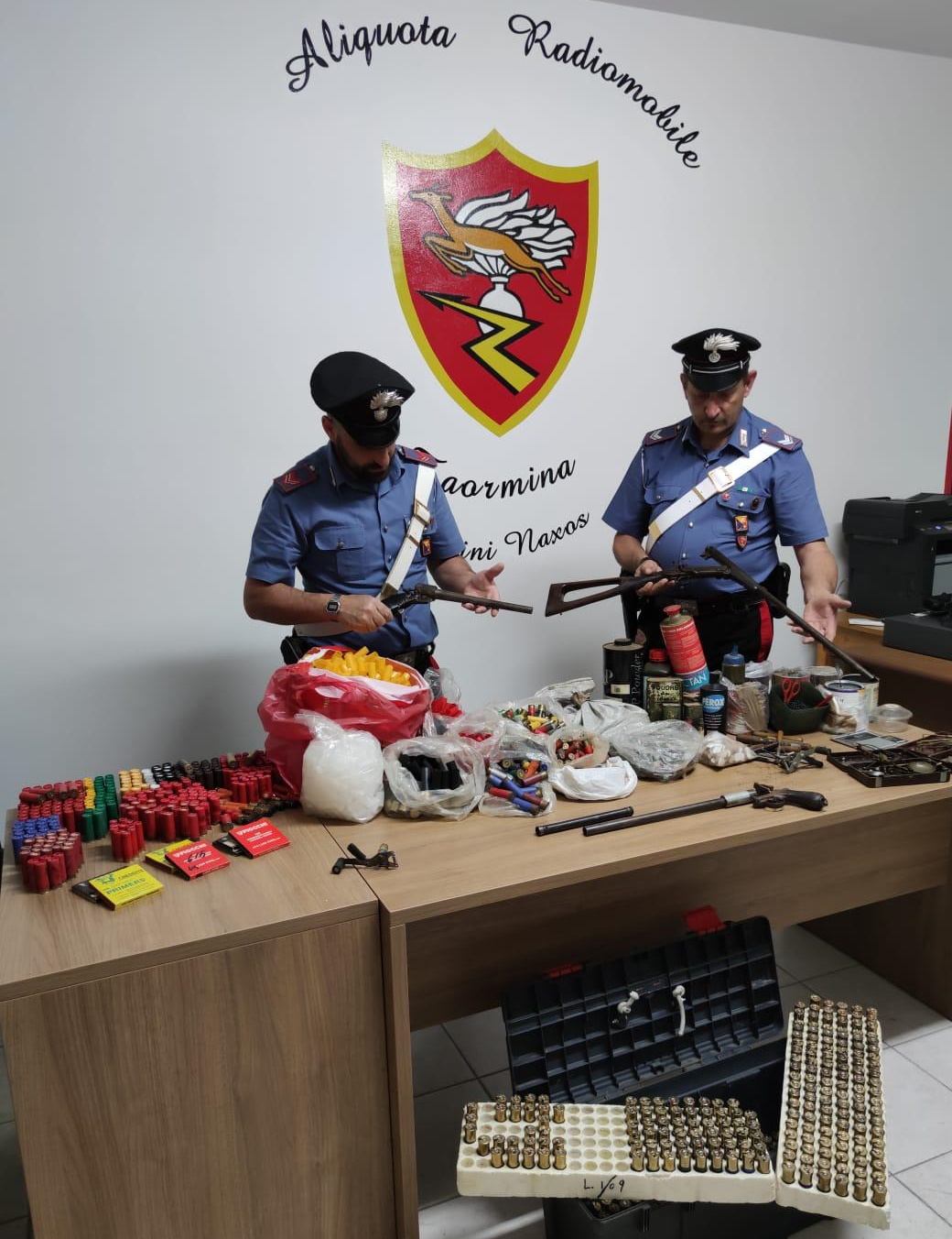 Armi e munizioni, 67enne arrestato a Giardini