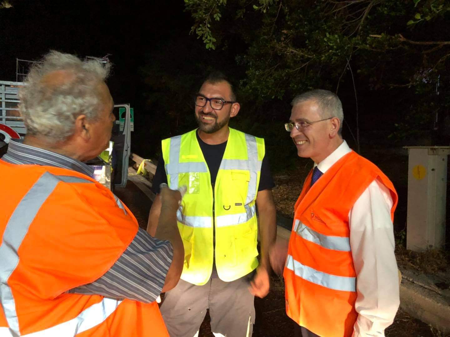 Falcone: "Basta code su A18, lavori anche di notte"