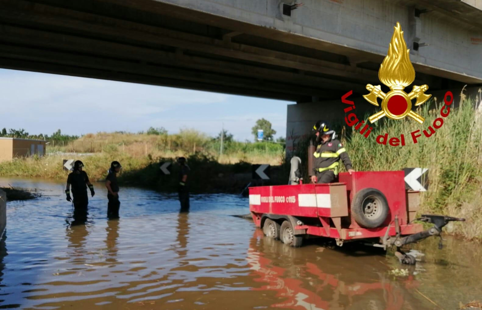 Bomba d'acqua tra Patti e Gioiosa Marea