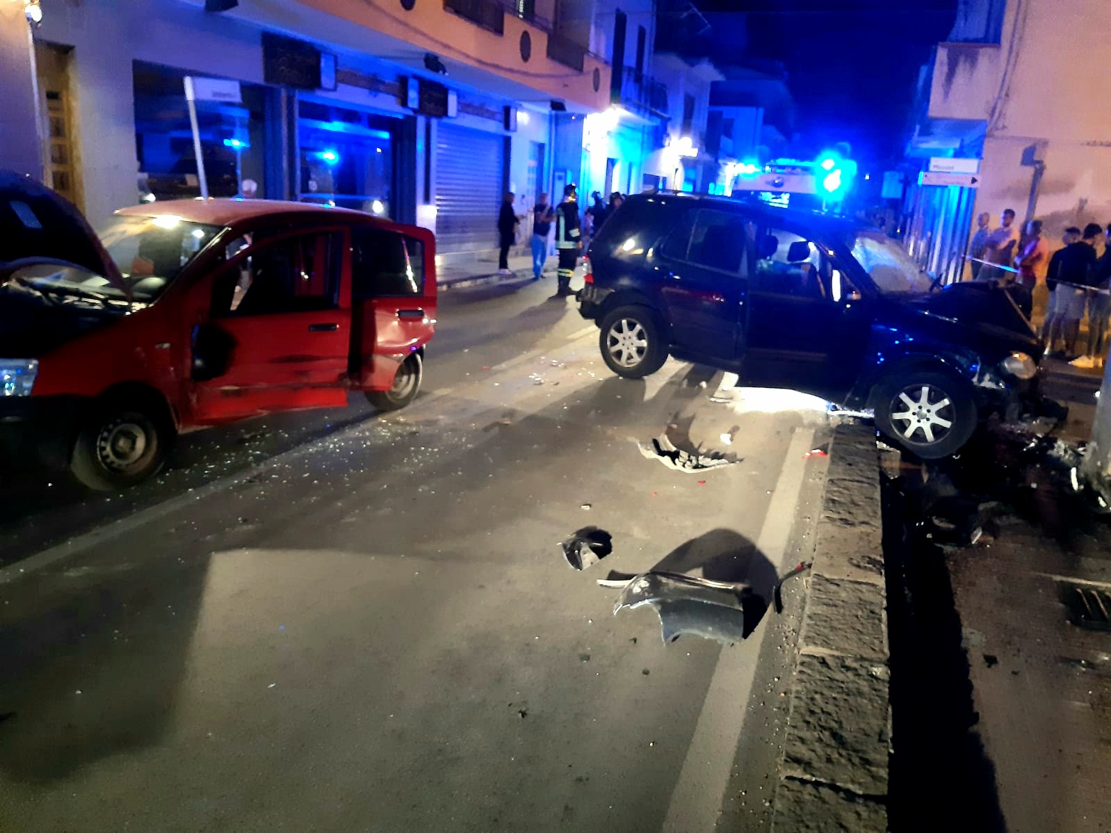 Spadafora, pauroso incidente nella notte