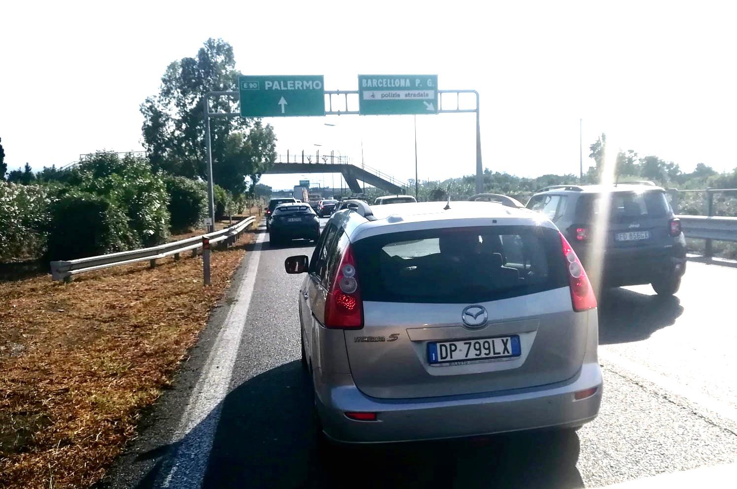 A20, ancora chiusa la Messina-Palermo per incidente mortale