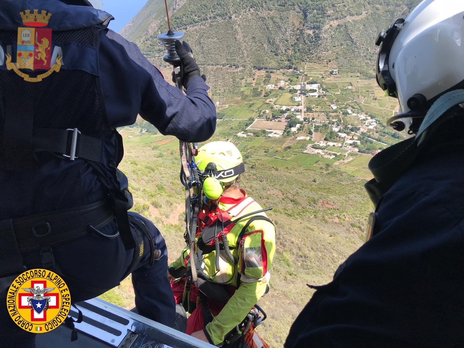 Salina, turista si sente male nel sentiero naturalistico