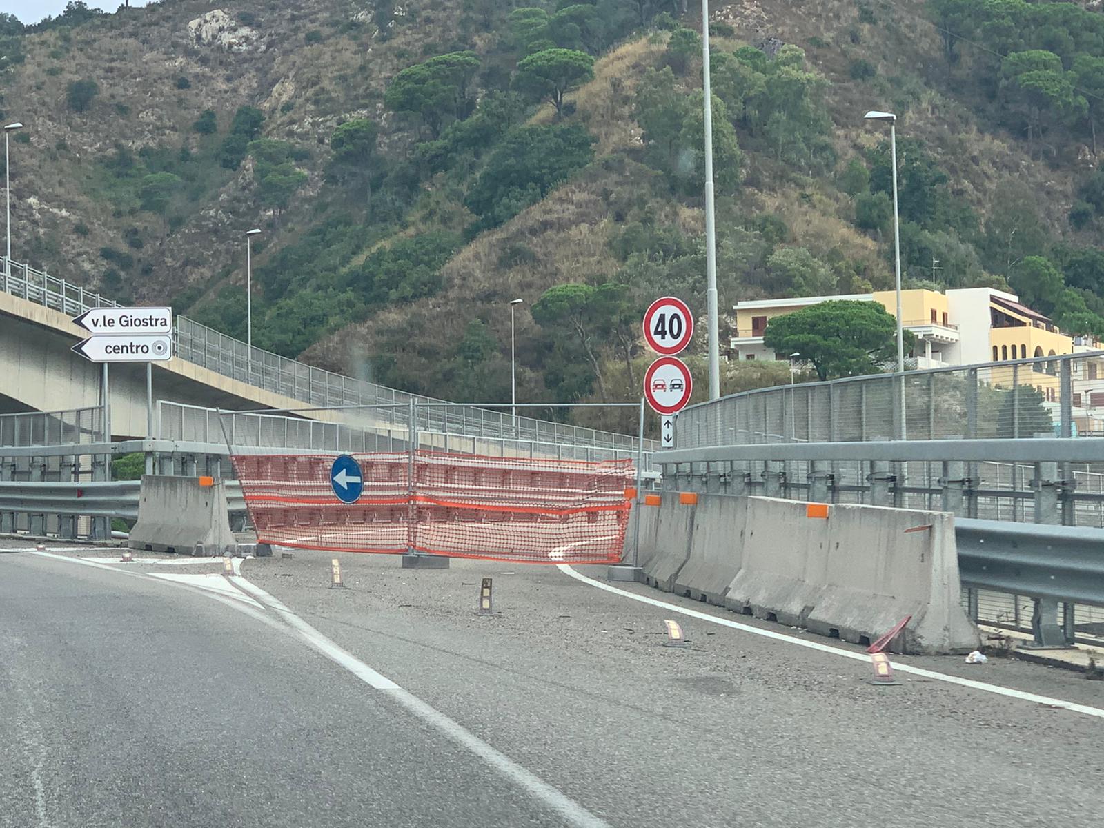 Viadotto Ritiro, Uiltrasporti: "Riaprire la bretella che conduce alla galleria San Jachiddu"