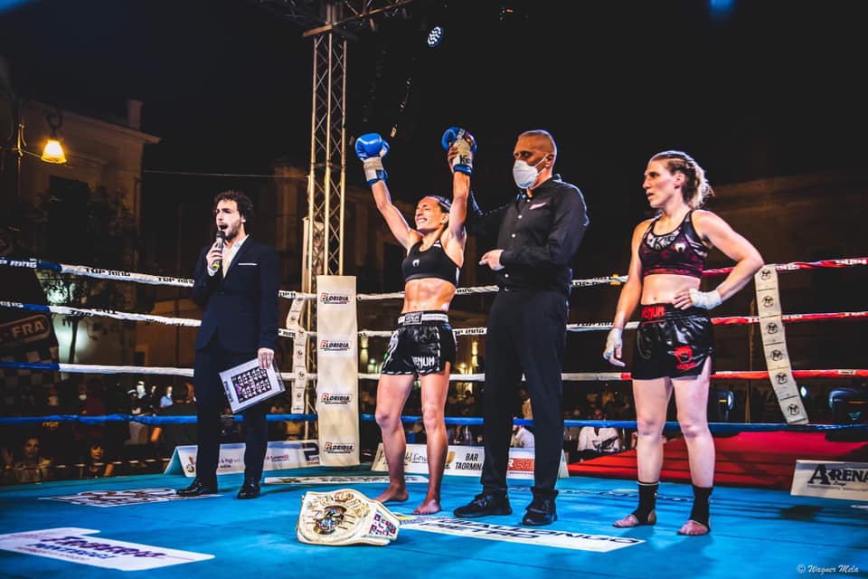 KICKBOXING – Gloria Peritore conquista il titolo mondiale ISKA a Rosolini