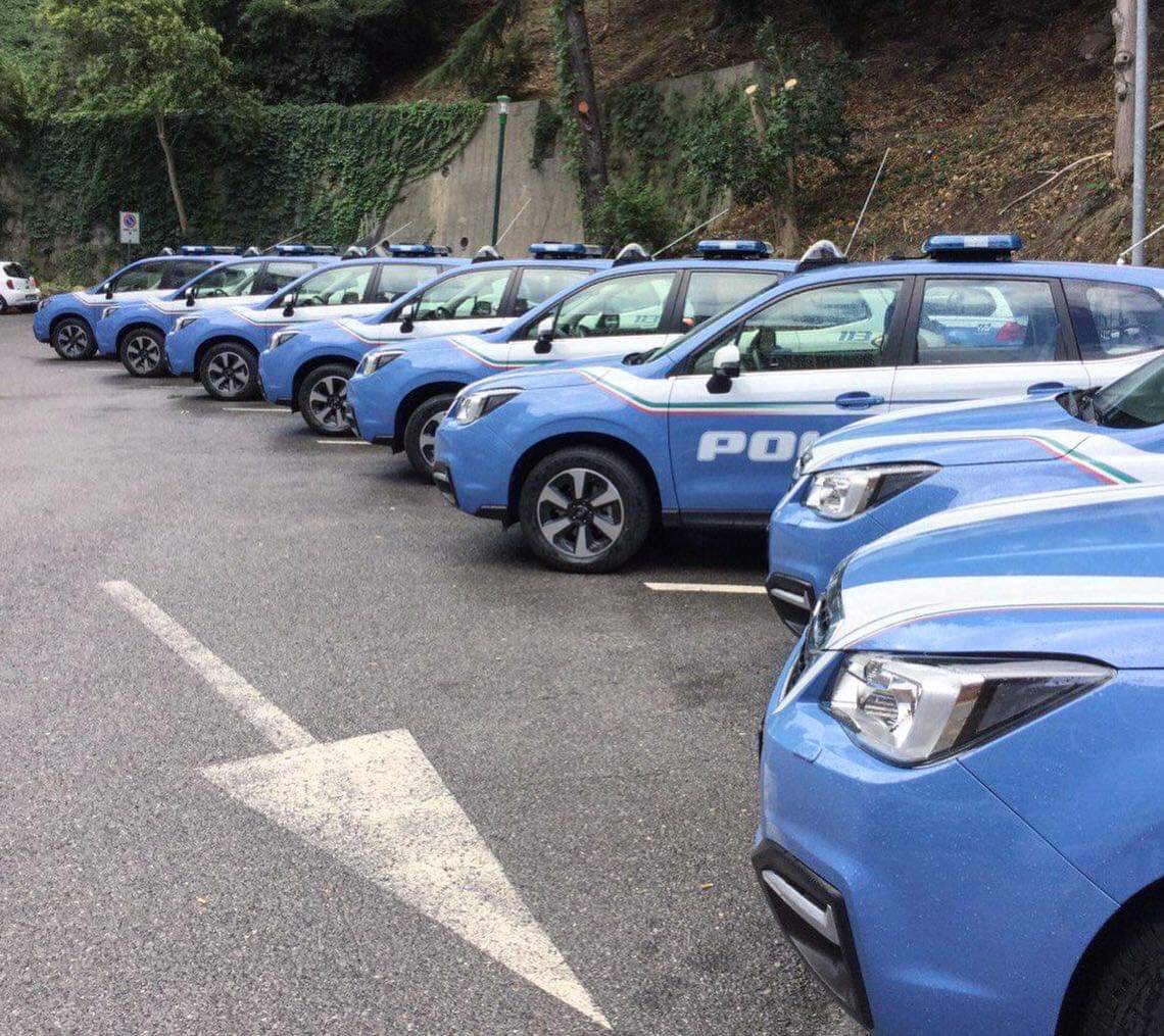 Sicurezza, Cas consegna 22 auto alla polizia stradale