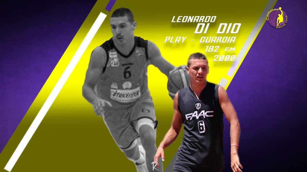 BASKET – Il playmaker Leonardo Di Dio torna nella sua Messina al Castanea Basket