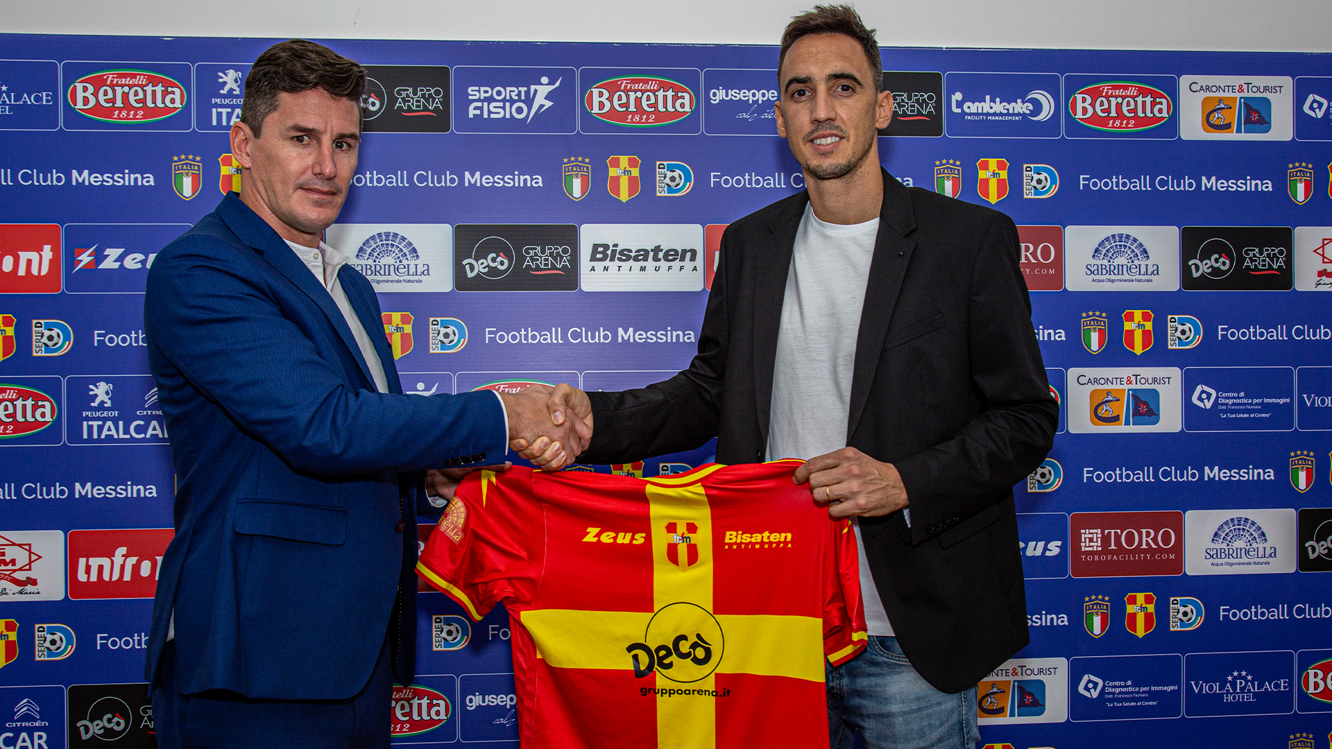 CALCIO SERIE D – Pablo Caballero è un tesserato del Football Club Messina