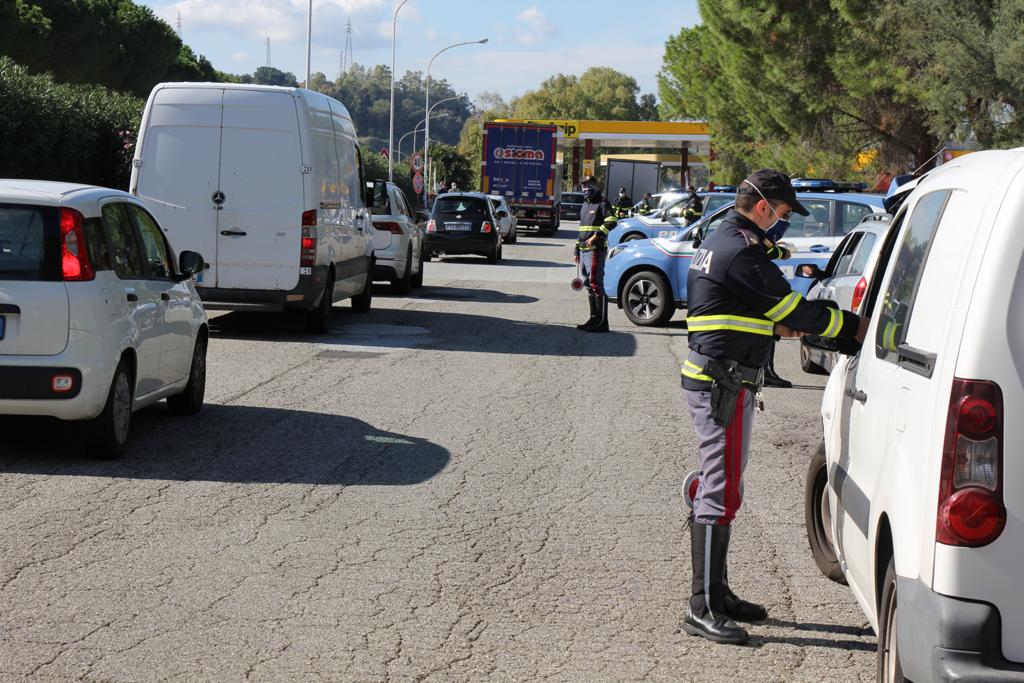 Controlli a tappeto sull'A20: elevate 76 multe