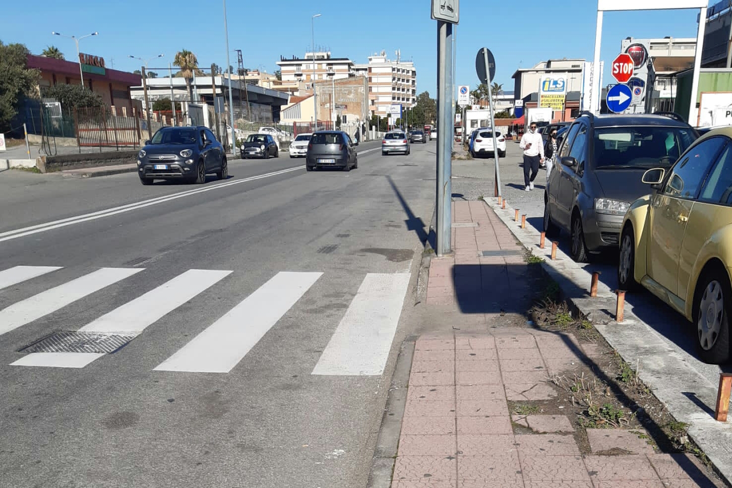 Eliminata la famosa siepe di Tremestieri