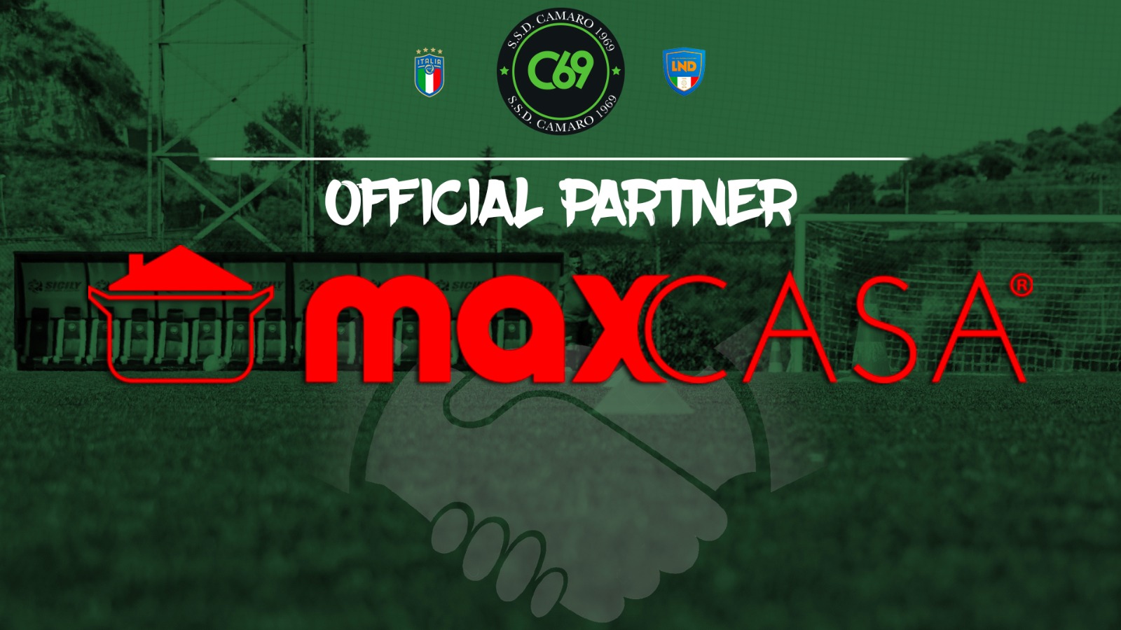 CALCIO – Accordo tra Camaro e Max Casa. Insieme nel progetto "Un sogno per tutti"