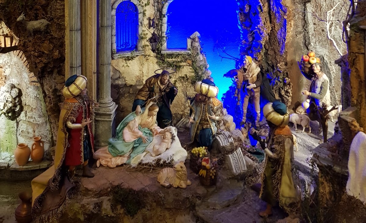 Chiesa dei Catalani, presepe napoletano visitabile da domani