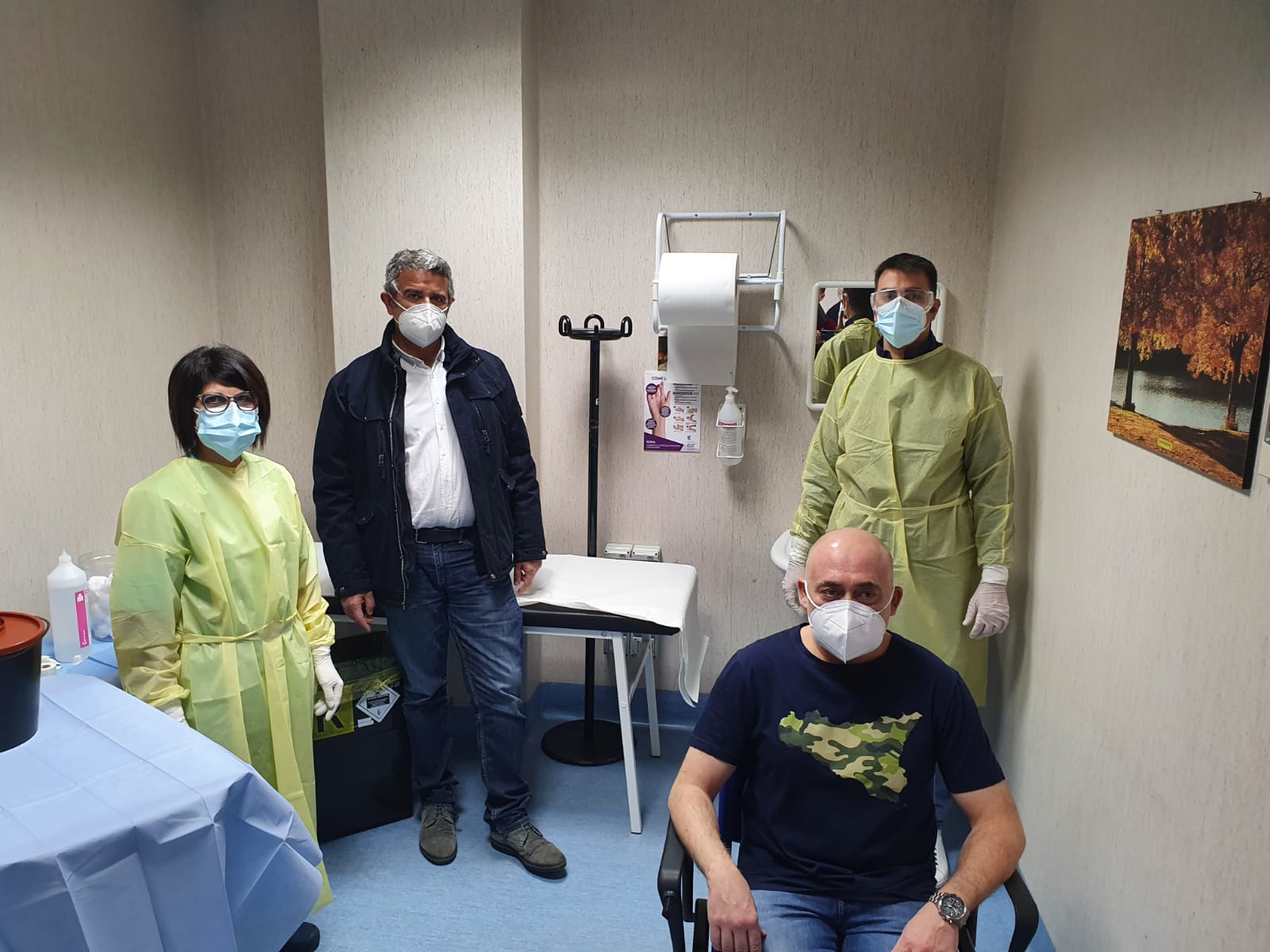 Covid 19, ecco i primi vaccinati a Messina