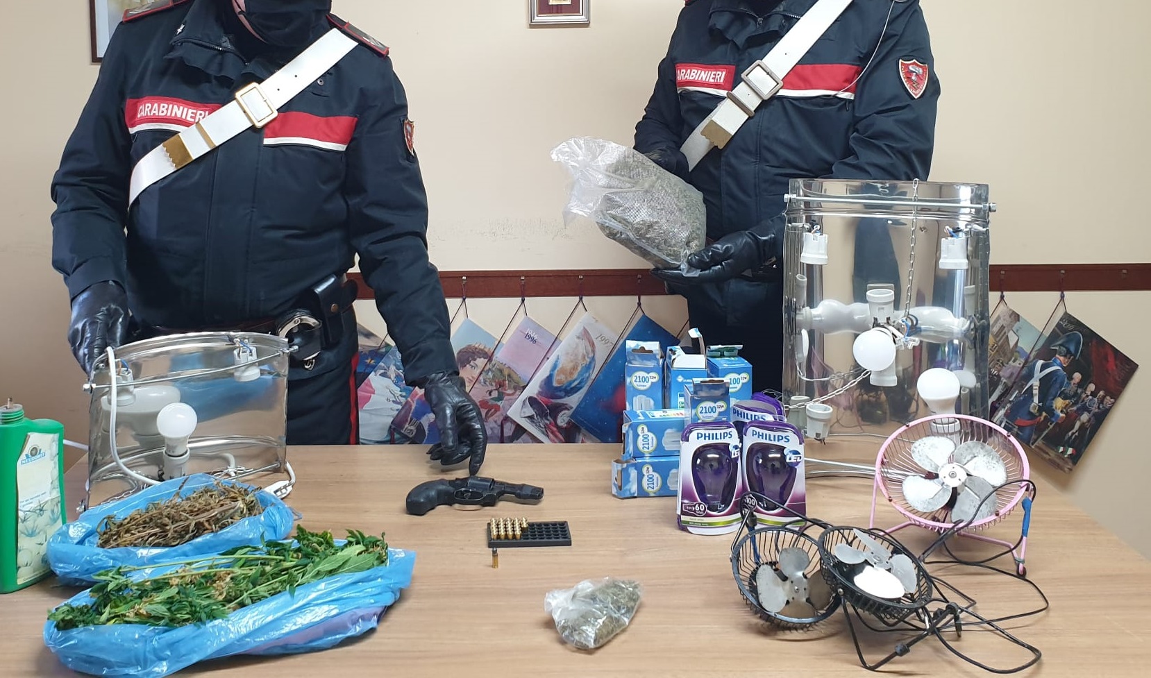 Giardini: 45enne arrestato per detenzione di marijuana