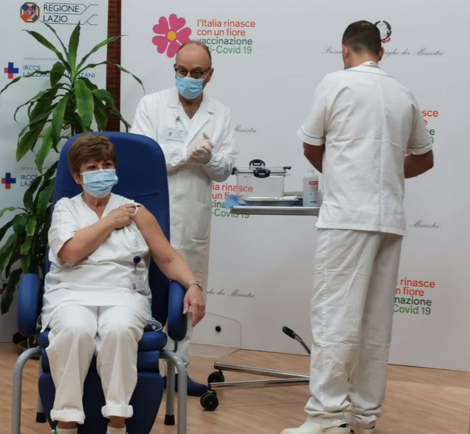 Vaccino, 109454 dosi somministrate in Italia