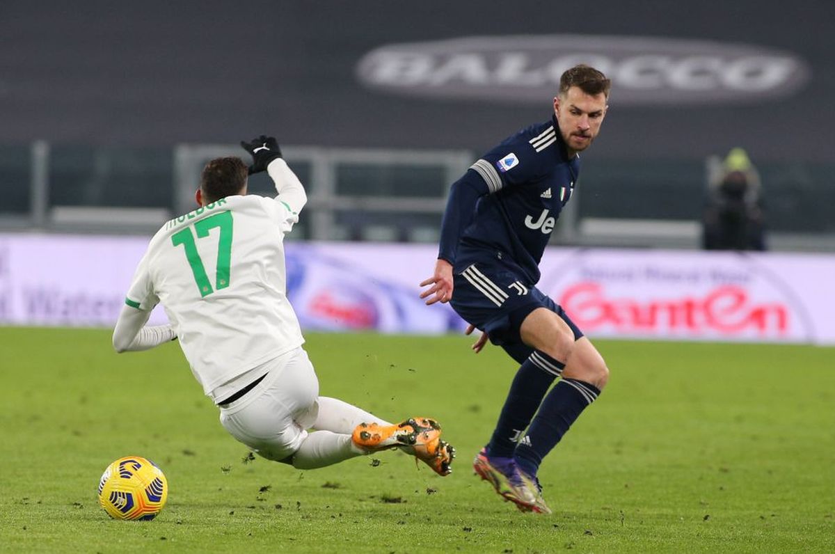 Juventus-Sassuolo 3-1, Danilo, Ramsey e CR7 in gol