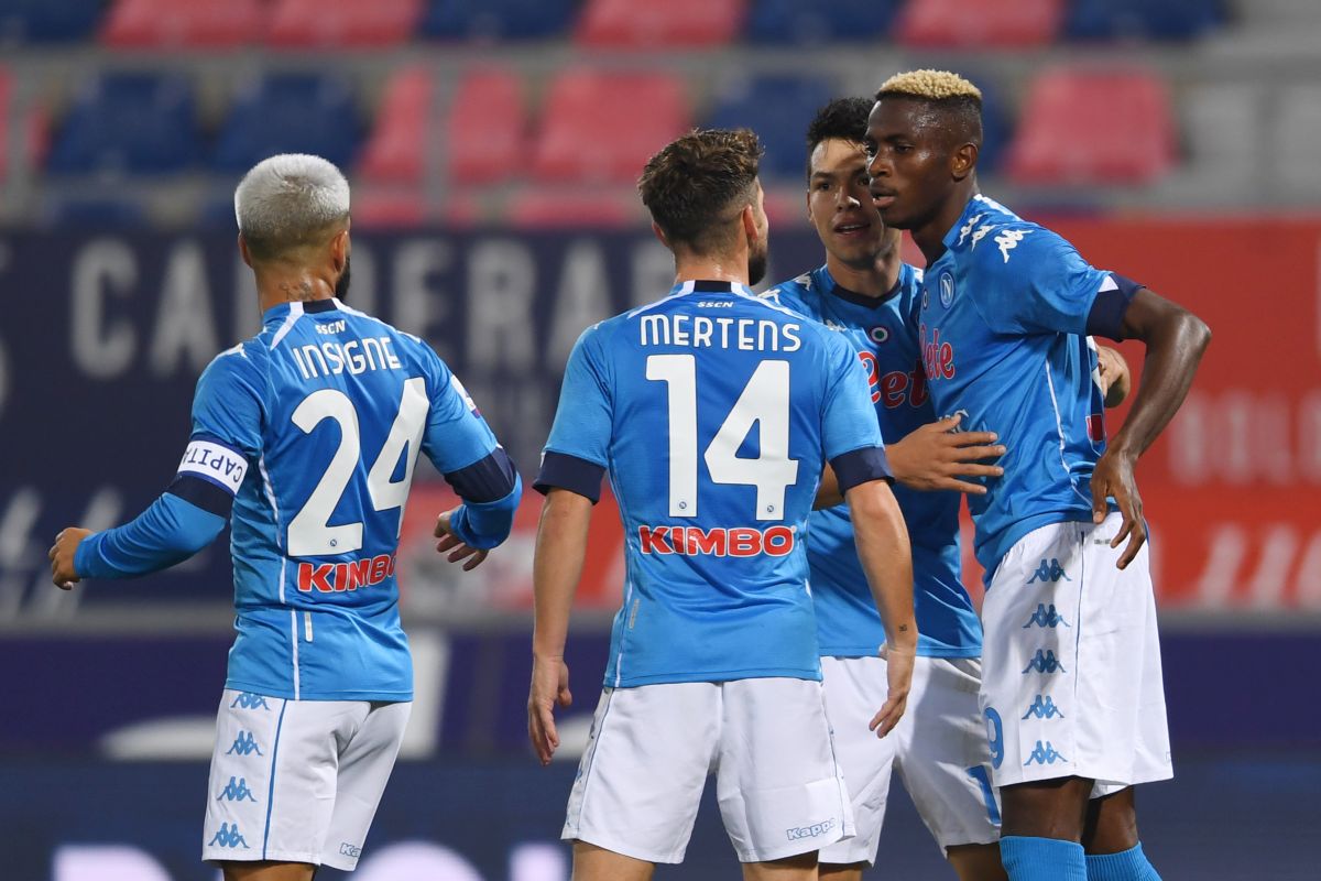 Napoli-Spezia 4-2, partenopei in semifinale di Coppa Italia