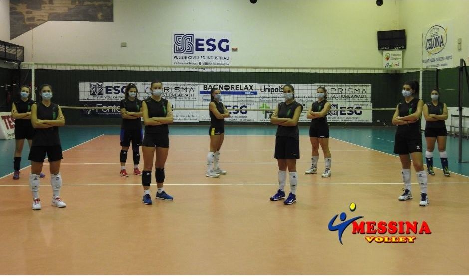 VOLLEY FEMMINILE – La Fipav rinvia per la pandemia le gare di gennaio su richiesta del Messina Volley