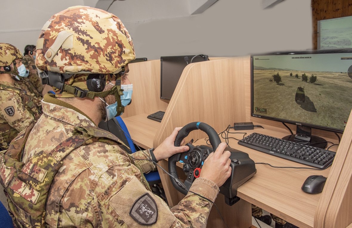 La guerra virtuale della Brigata Aosta