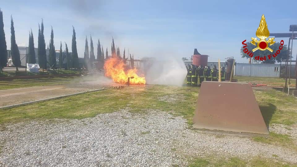 Incendio in raffineria a Milazzo: è solo un'esercitazione dei VdF di Mistretta