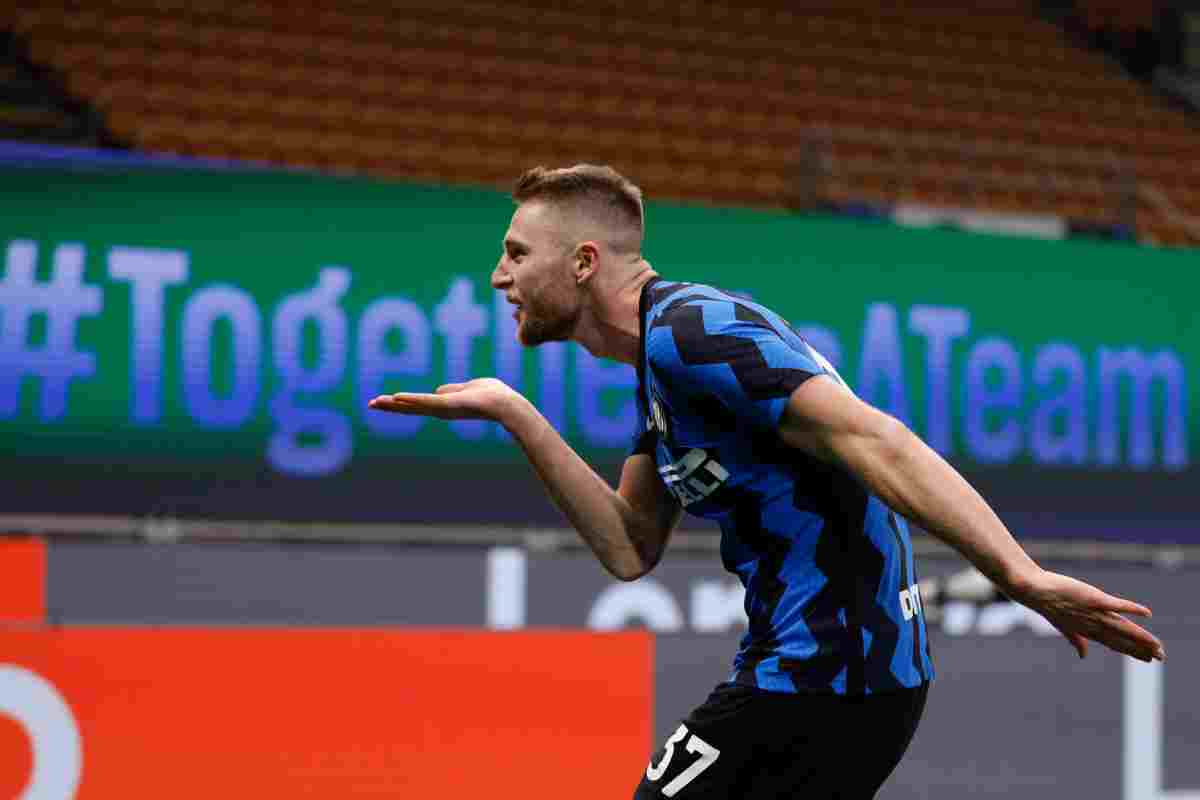 Skriniar piega l’Atalanta, Inter a +6 sul Milan