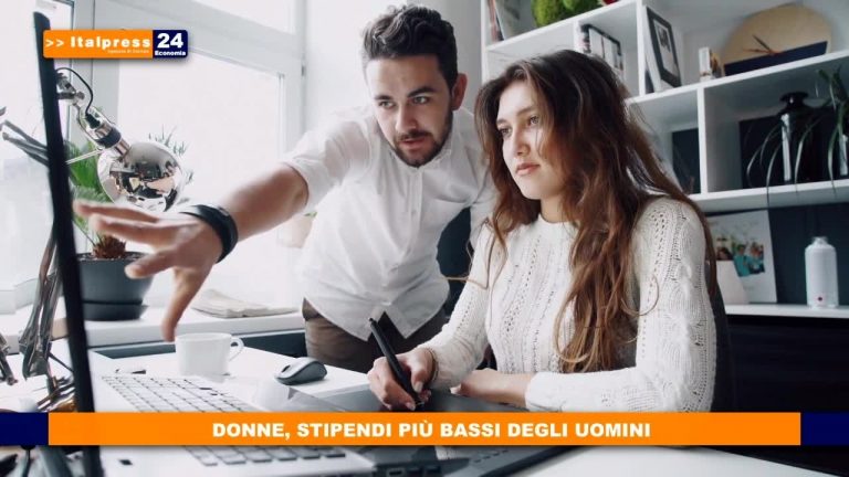 Donne, stipendi più bassi degli uomini