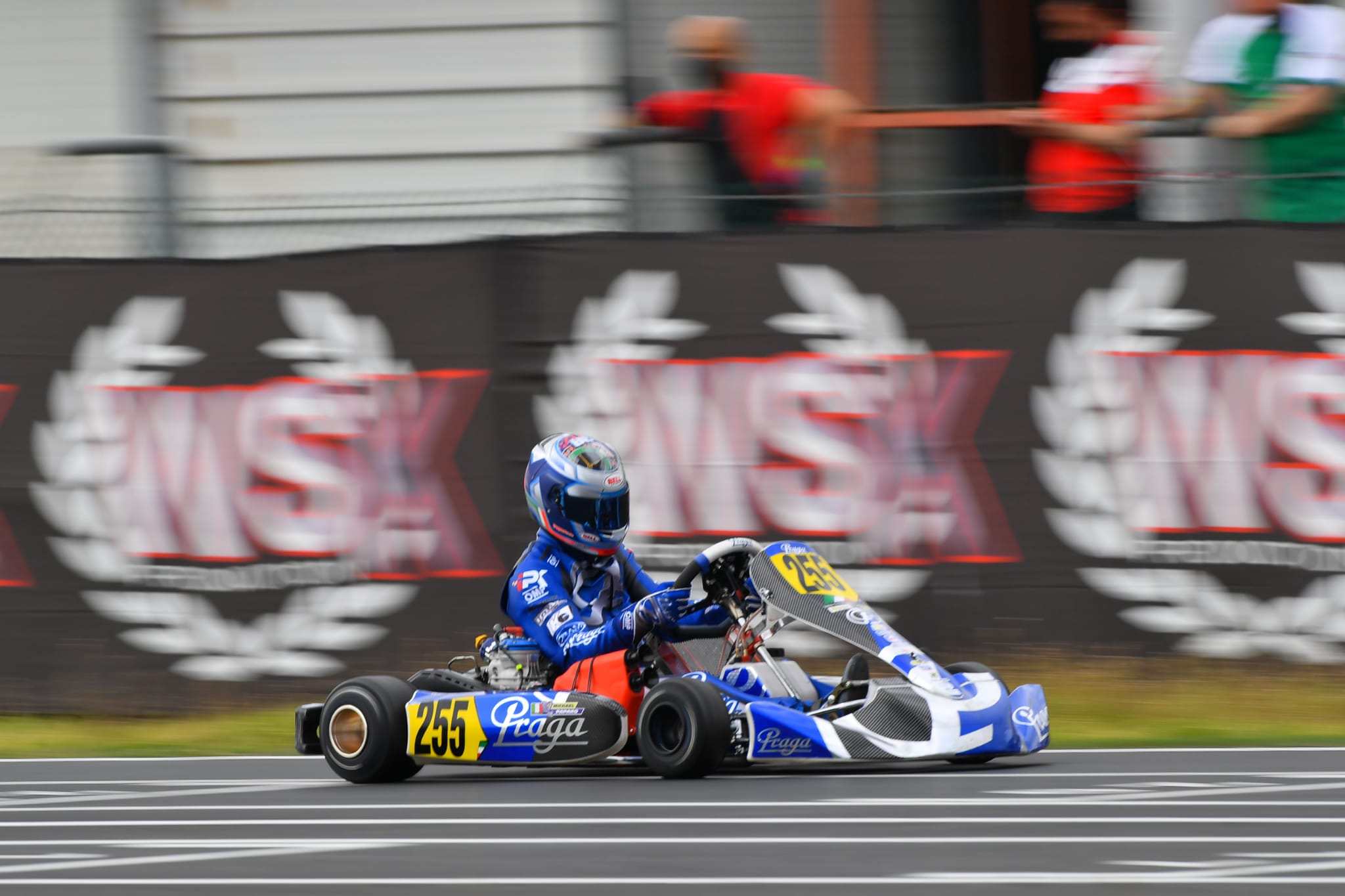 KARTING – Michael Paparo del Team Praga, fatica nel WSK sul circuito di Sarno