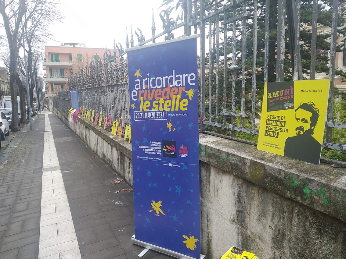 Messina ricorda le oltre 1000 vittime di mafia