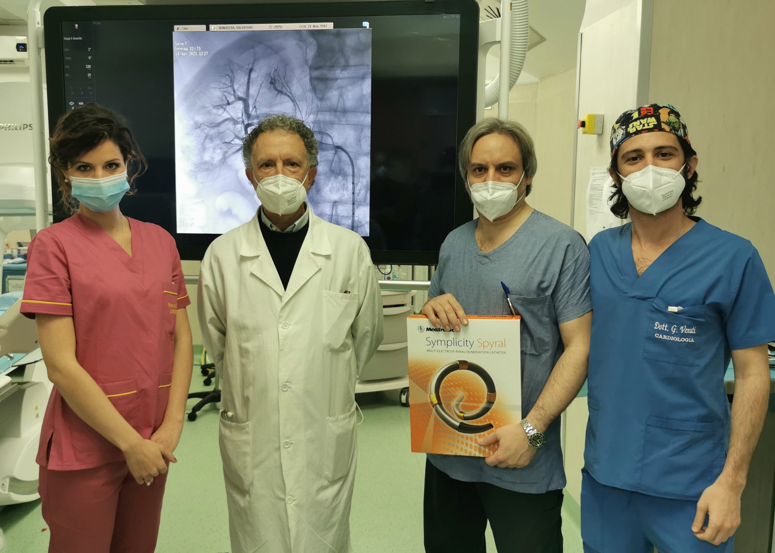 Papardo, per la prima volta a Messina eseguita la denervazione renale